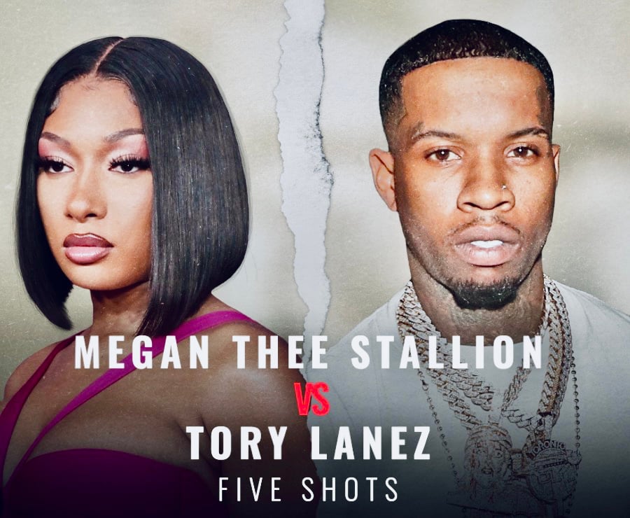 Megan Thee Stallion vs Tory Lanez Five Shots legal battle